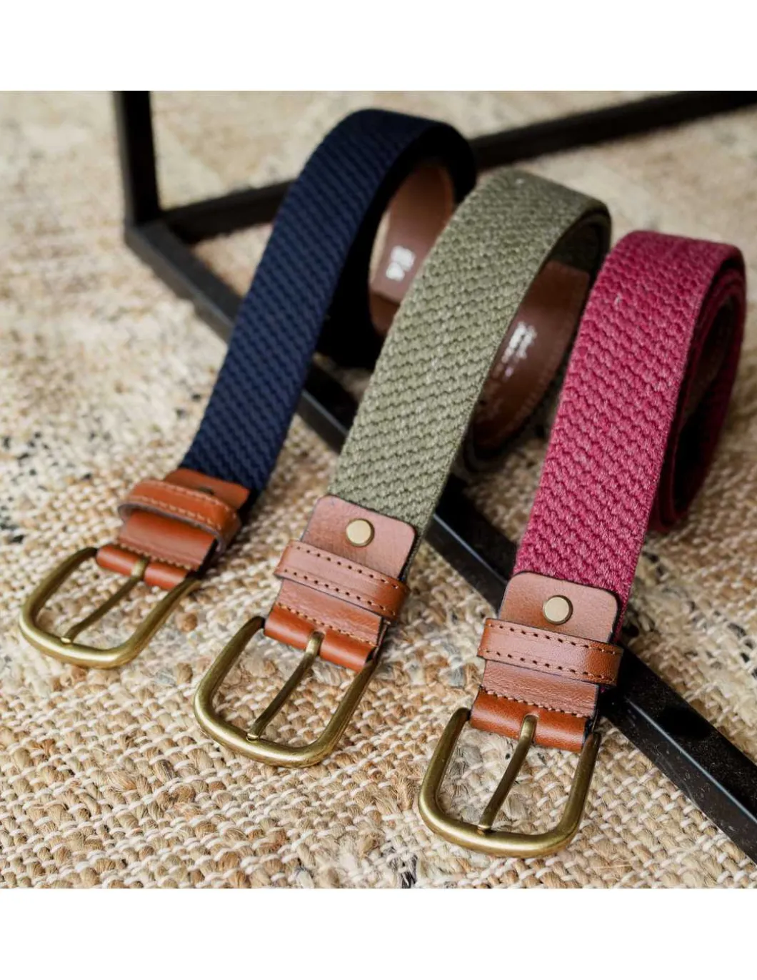 MONPIEL Cinturon Elastico Hombre Piel*Hombre Cinturones Piel Hombre