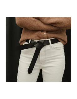 MONPIEL Cinturon Nudo Vaquetilla*Mujer Cinturones Piel Mujer