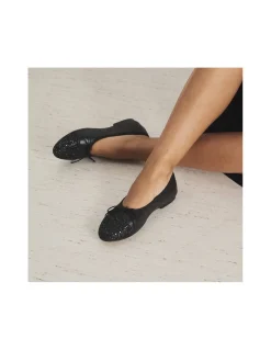 MONPIEL Manoletina Valeria con Puntera Purpurina*Mujer Bailarinas Manoletinas Mujer