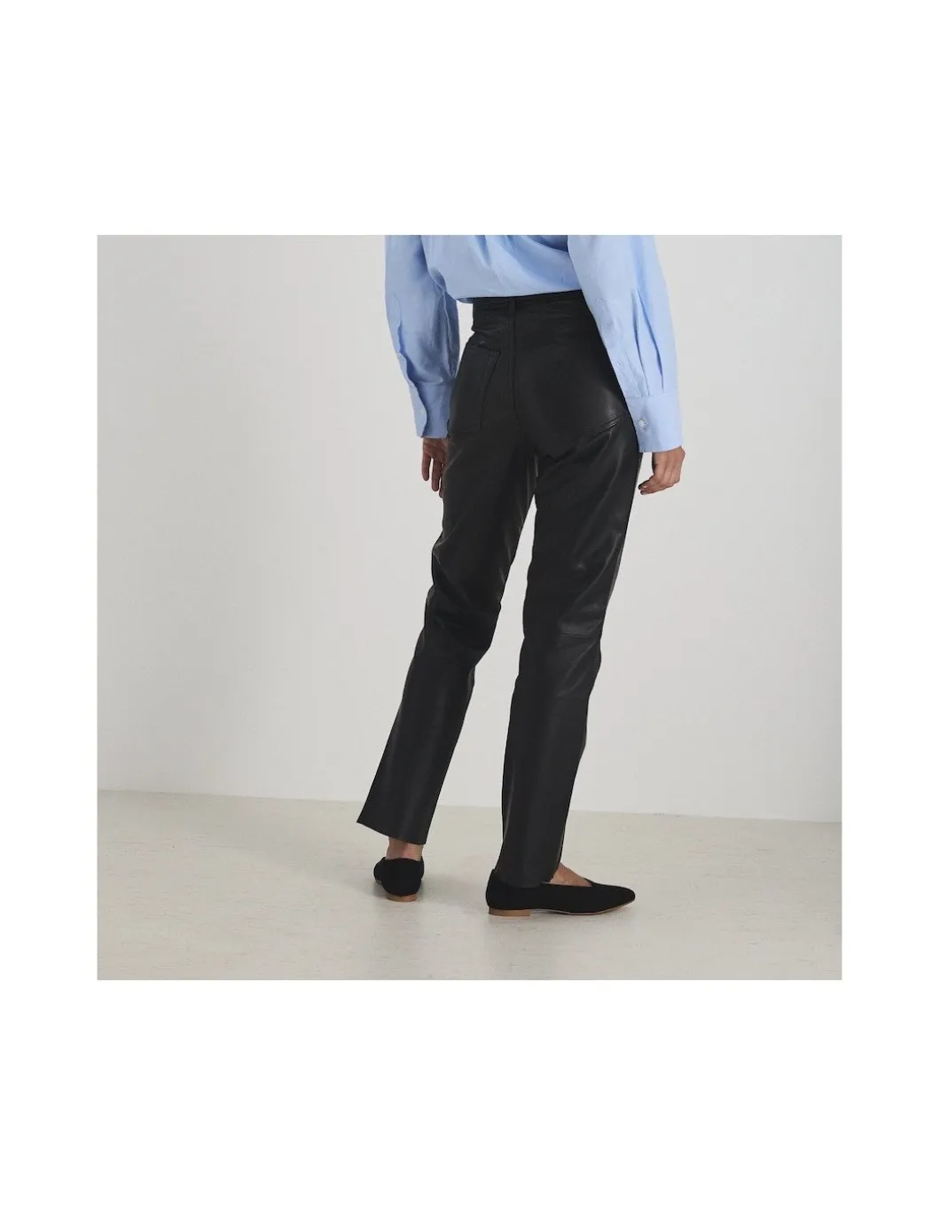 MONPIEL Pantalon de Cuero*Mujer Pantalones Cuero Mujer