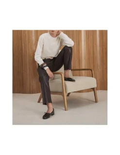 MONPIEL Pantalon de Cuero*Mujer Pantalones Cuero Mujer