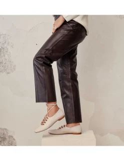 MONPIEL Pantalon de Cuero*Mujer Pantalones Cuero Mujer