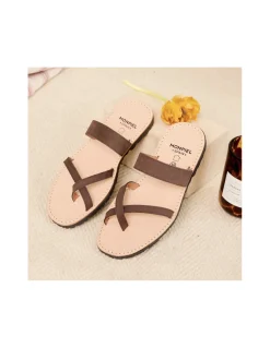 MONPIEL Sandalia Griega Piel Santorini*Mujer Sandalias Piel Mujer