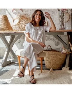 MONPIEL Sandalia Piel Tiras Milos*Mujer Sandalias Piel Mujer