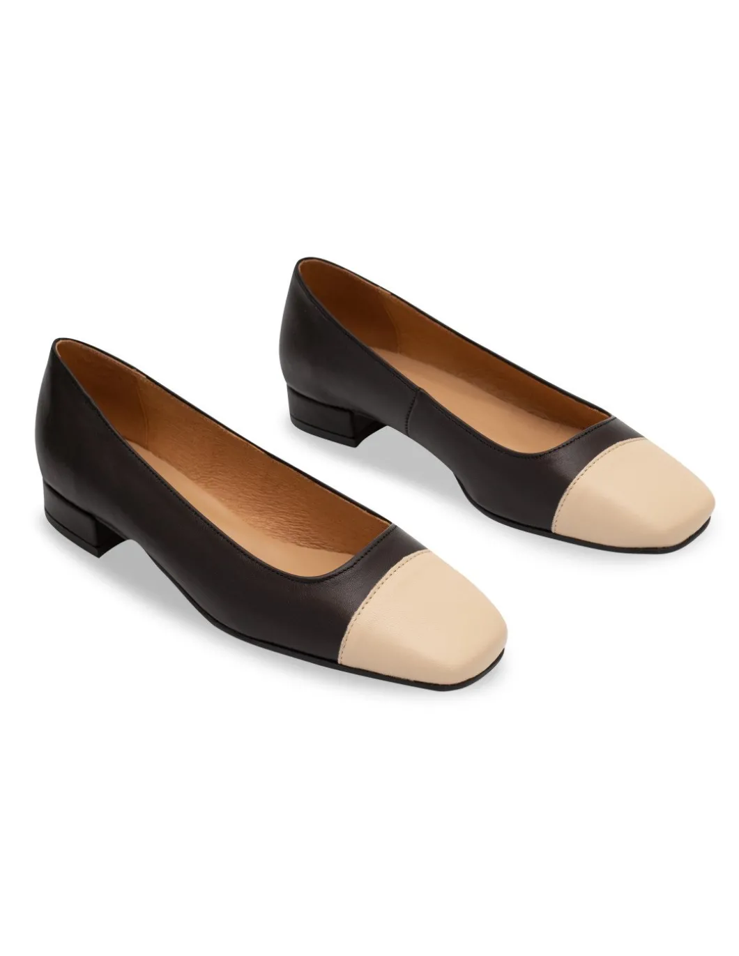 MONPIEL Zapato Punta Cuadrada Gabi*Mujer Bailarinas Manoletinas Mujer