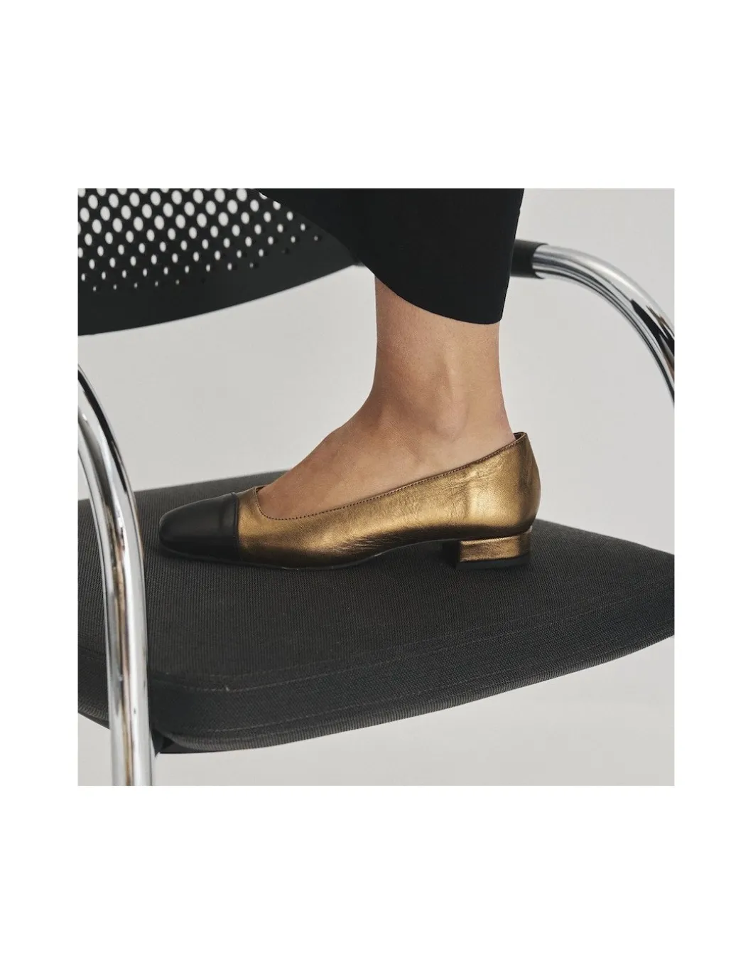 MONPIEL Zapato Punta Cuadrada Gabi*Mujer Bailarinas Manoletinas Mujer