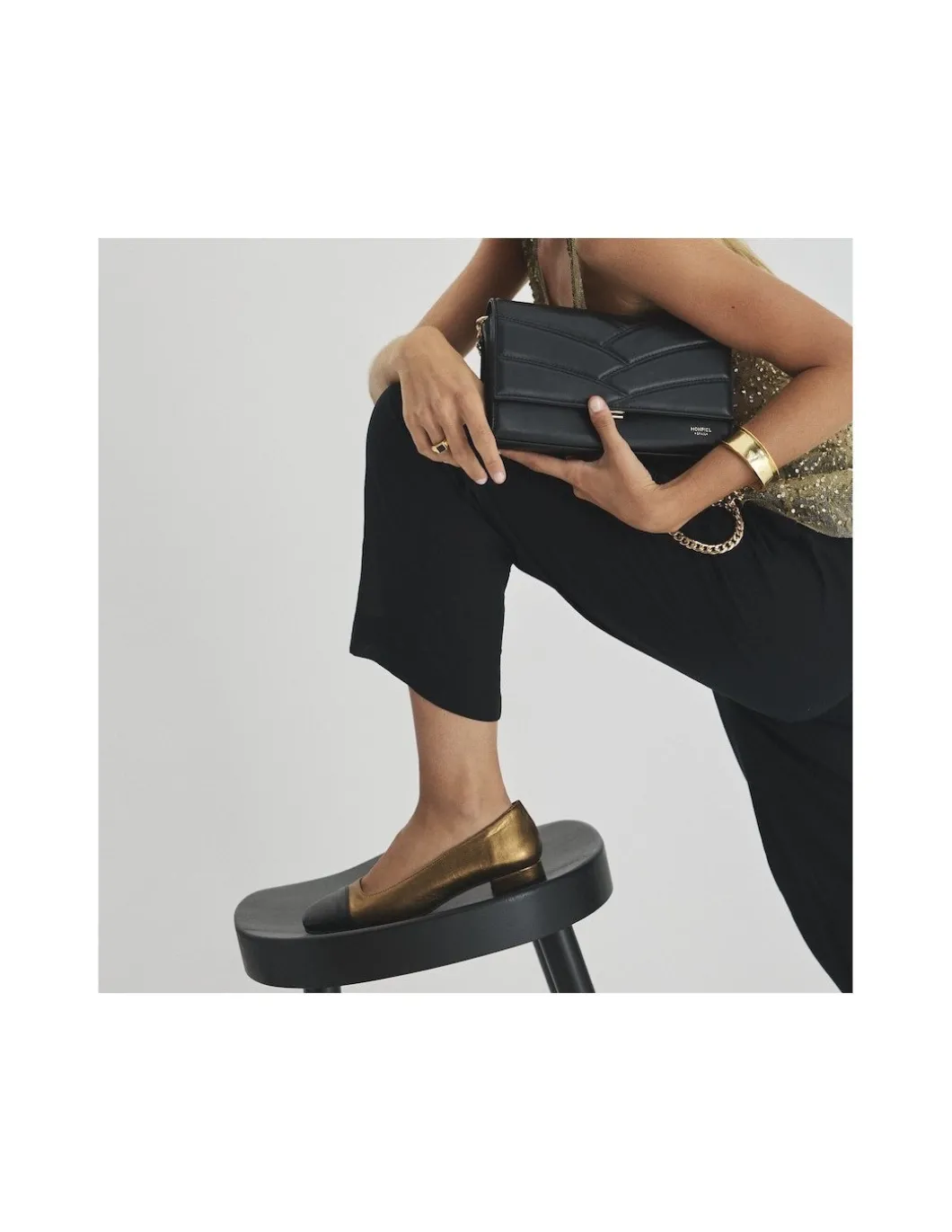 MONPIEL Zapato Punta Cuadrada Gabi*Mujer Bailarinas Manoletinas Mujer