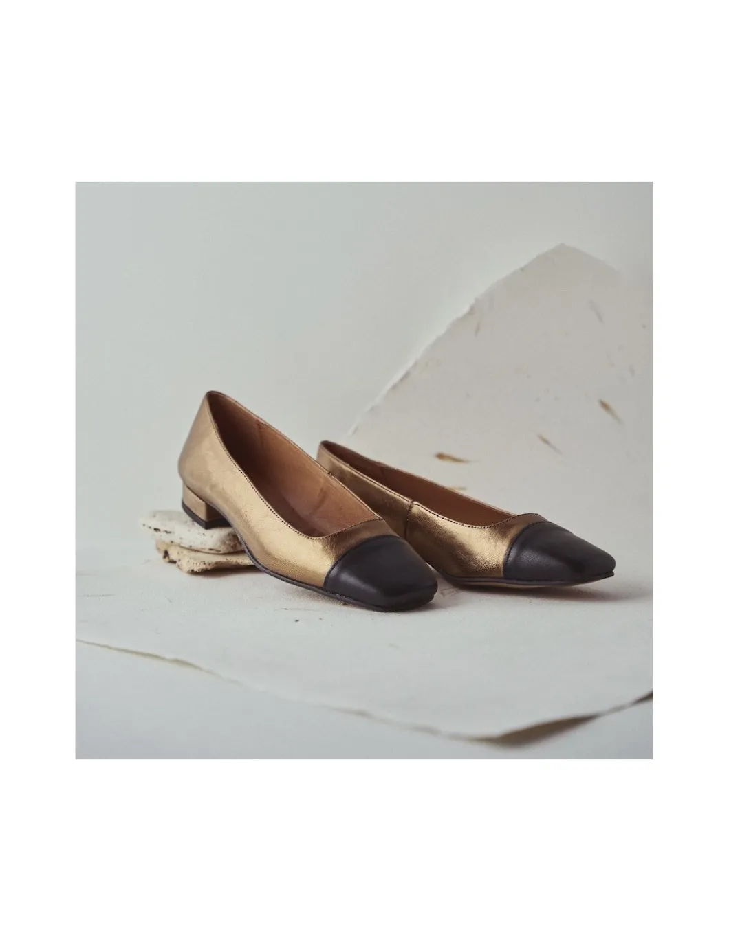 MONPIEL Zapato Punta Cuadrada Gabi*Mujer Bailarinas Manoletinas Mujer