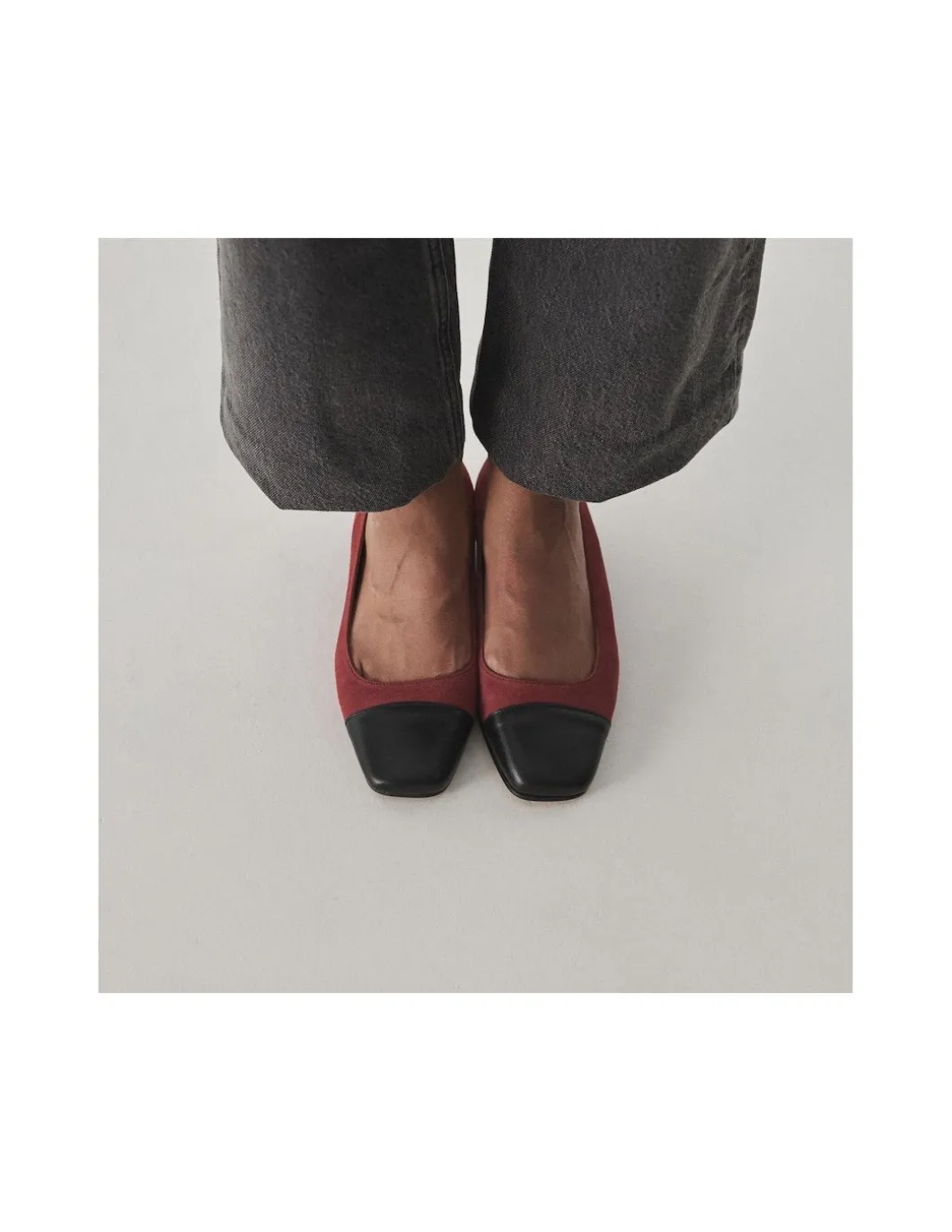 MONPIEL Zapato Punta Cuadrada Gabi*Mujer Bailarinas Manoletinas Mujer