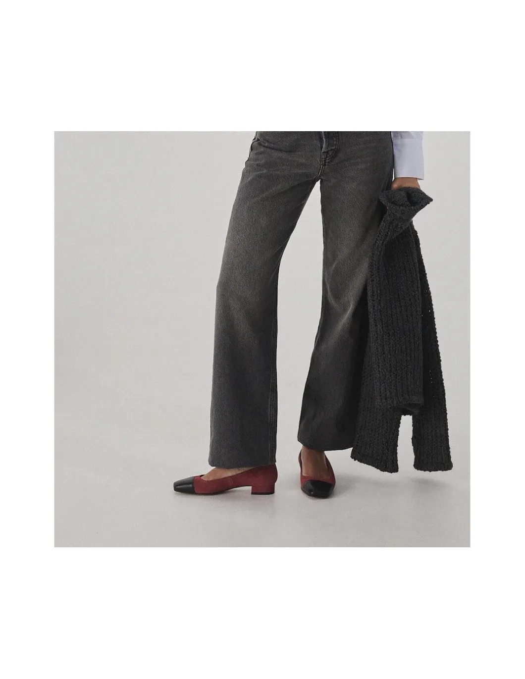 MONPIEL Zapato Punta Cuadrada Gabi*Mujer Bailarinas Manoletinas Mujer